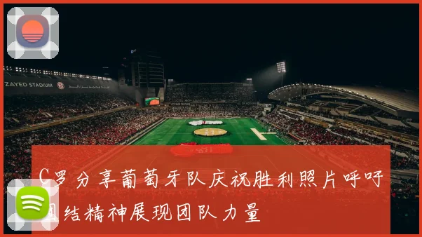 C罗分享葡萄牙队庆祝胜利照片呼吁团结精神展现团队力量